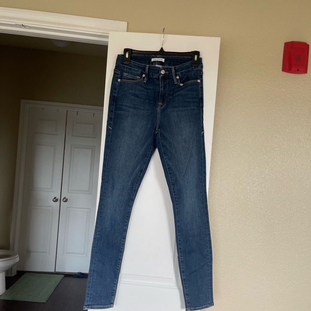 Good American Blue Skinny Jeans Classic Fit